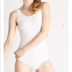 NWT yummie white bodysuit